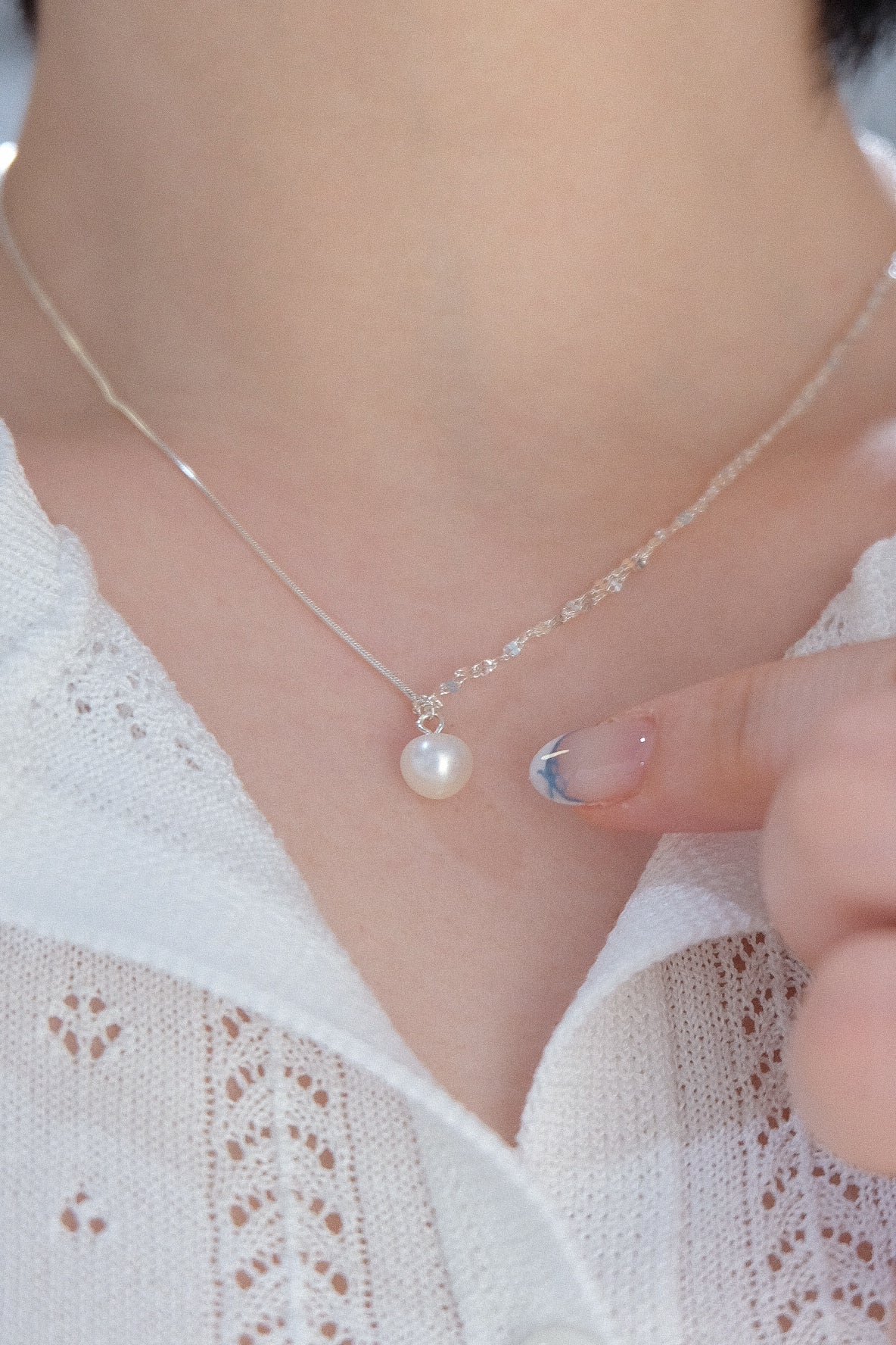 Pearl Snake Chain